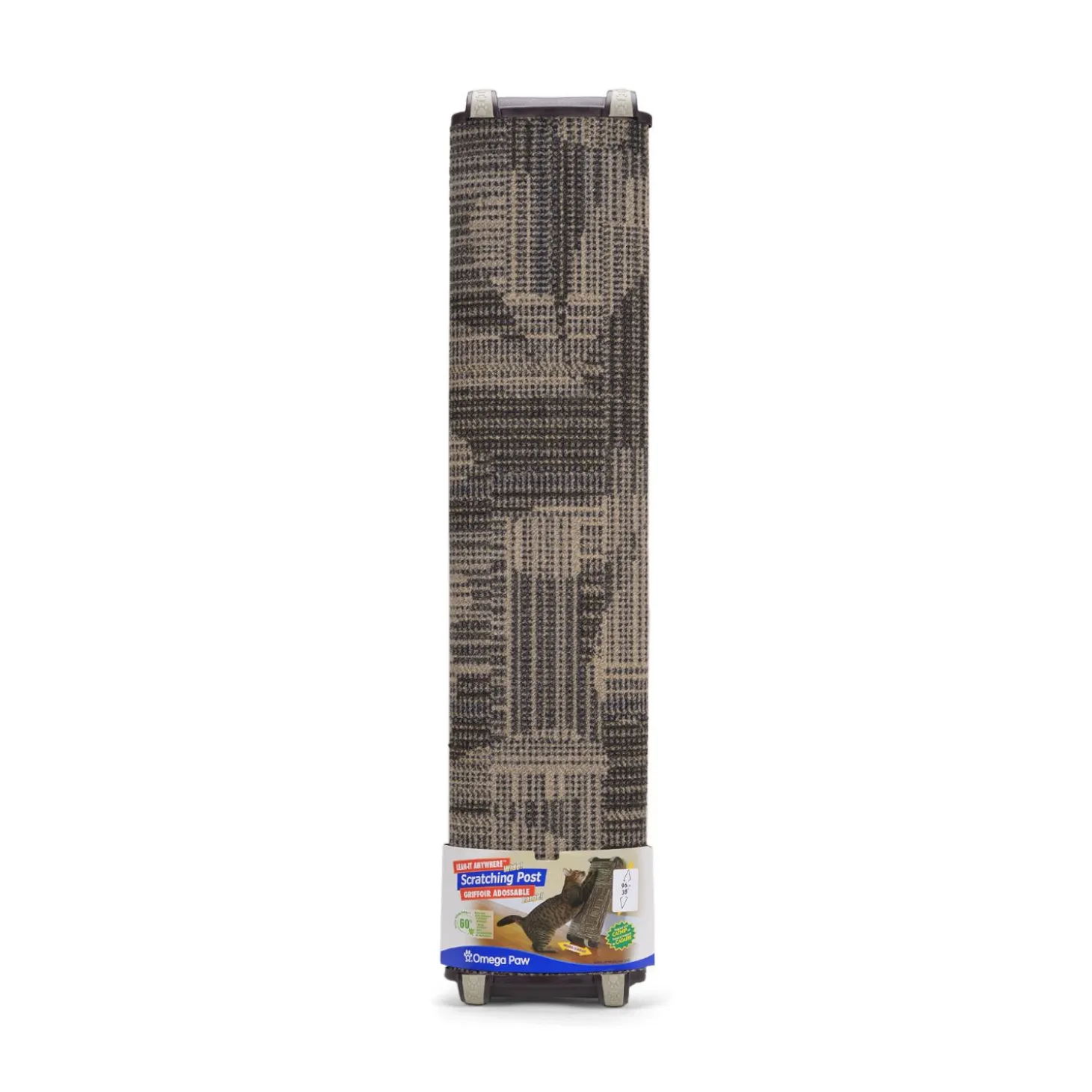 Lean-it anywhere wide carpet scratching post of 96cm