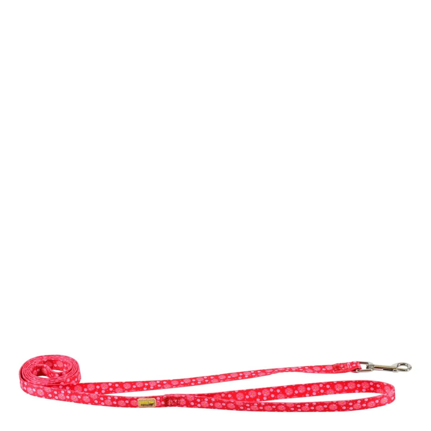 Leash for Tiny Dogs, pink flowers