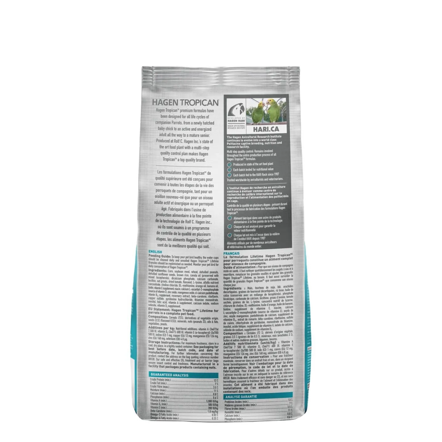Lifetime Formula Granules for Parrots, 4 mm granules