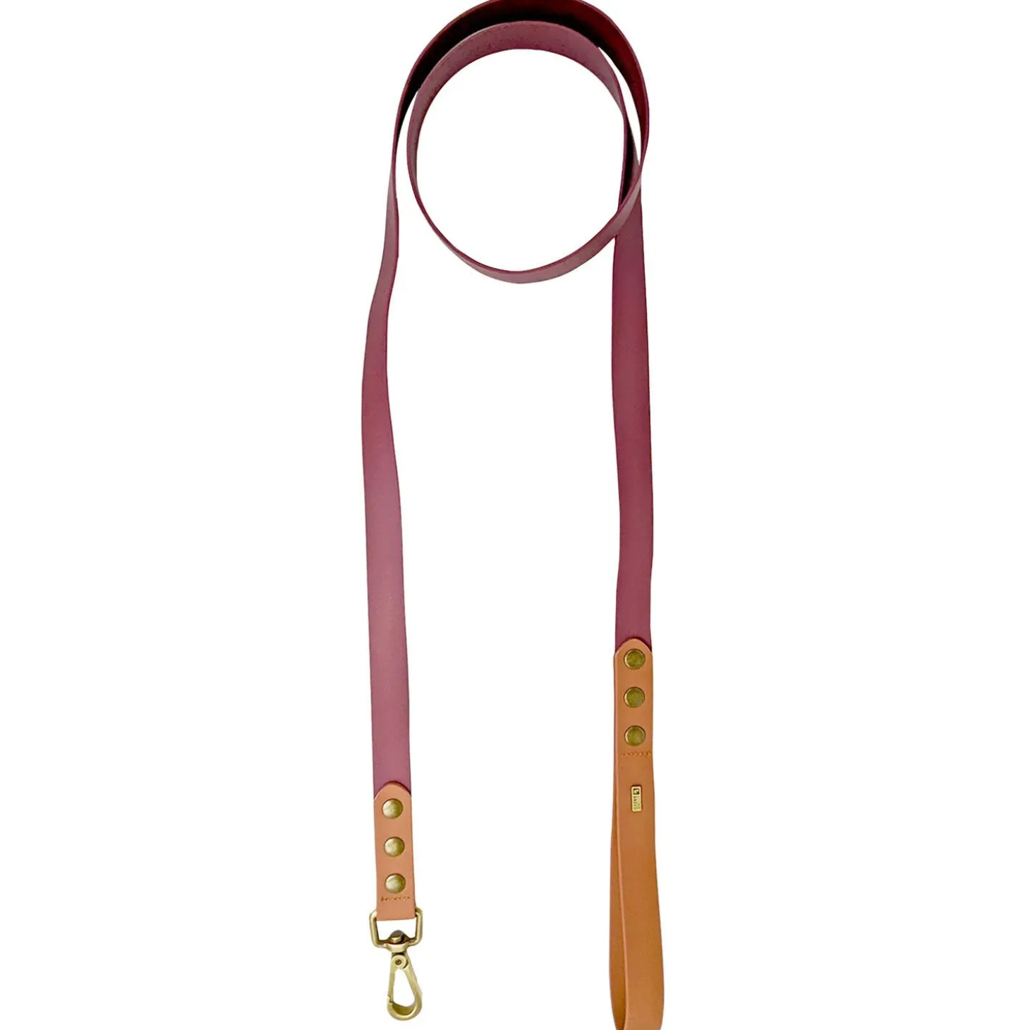 Luxe Waterproof Leash for Dogs, Cabernet