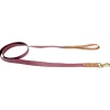 Luxe Waterproof Thin Leash for Dogs, Cabernet