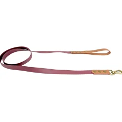 Luxe Waterproof Thin Leash for Dogs, Cabernet