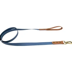 Luxe Waterproof Thin Leash for Dogs, Blue