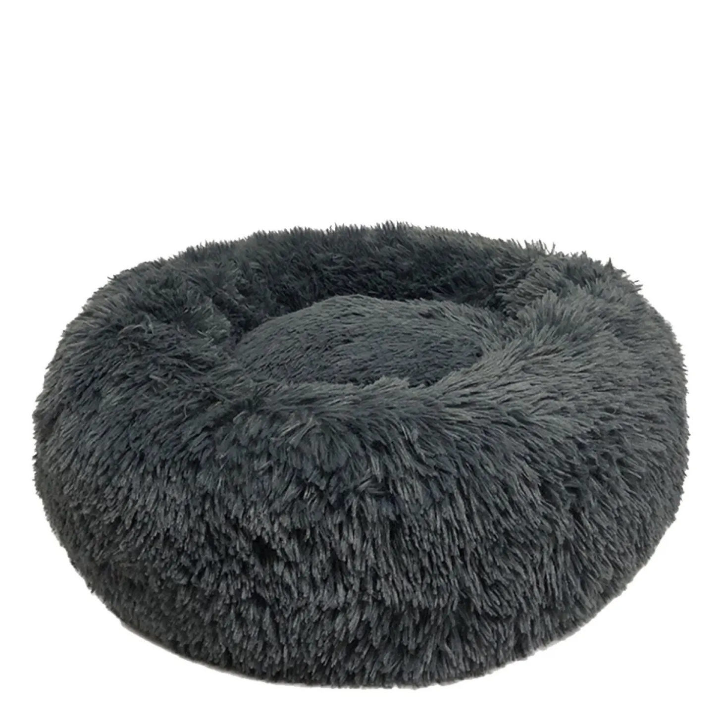Luxurious Ultra Soft Pet Bed, dark grey