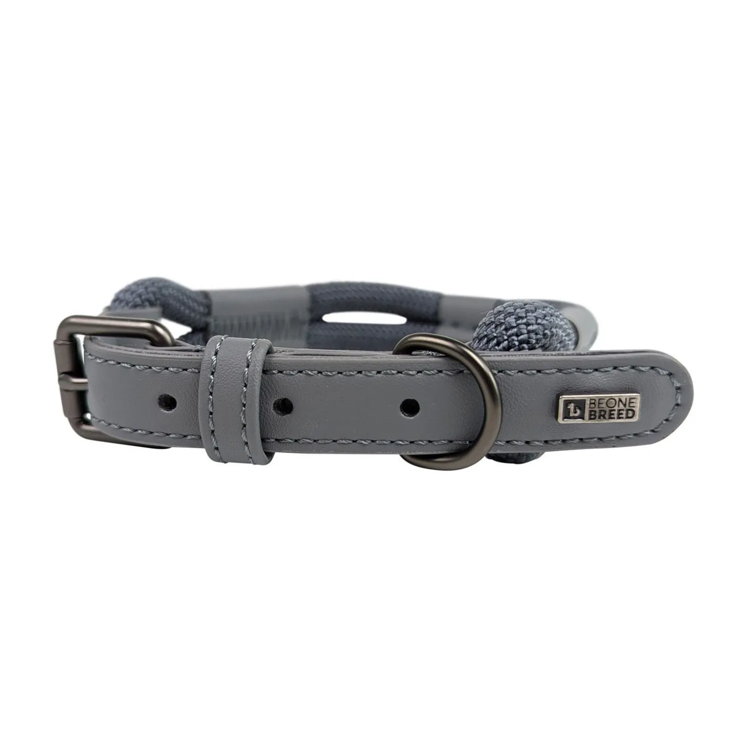 Luxury Rope Collar, Charcoal