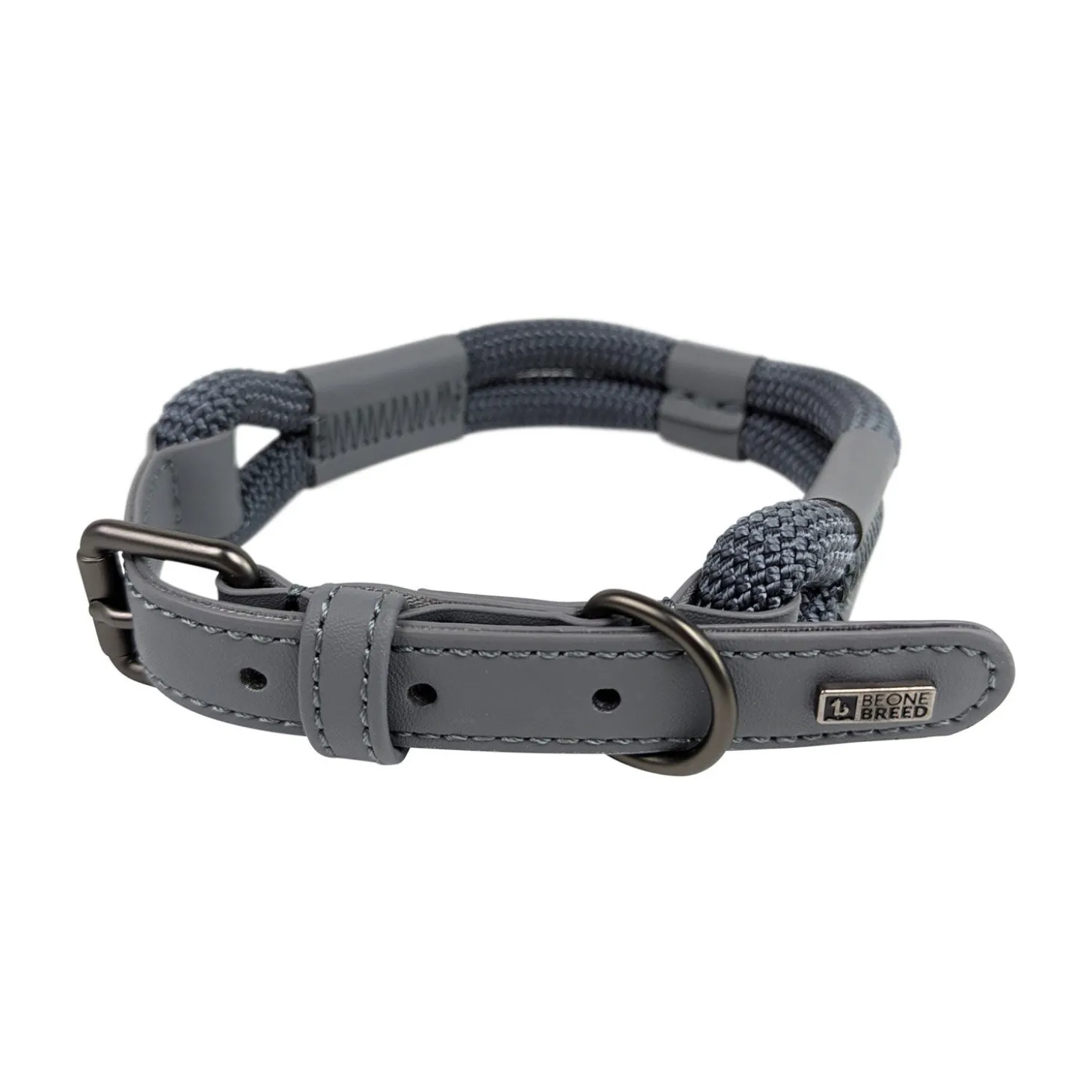 Luxury Rope Collar, Charcoal