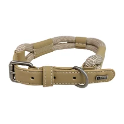 Luxury Rope Collar for Dogs, Sand