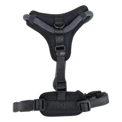 Luxury Rope Harness for Dogs, Charcoal