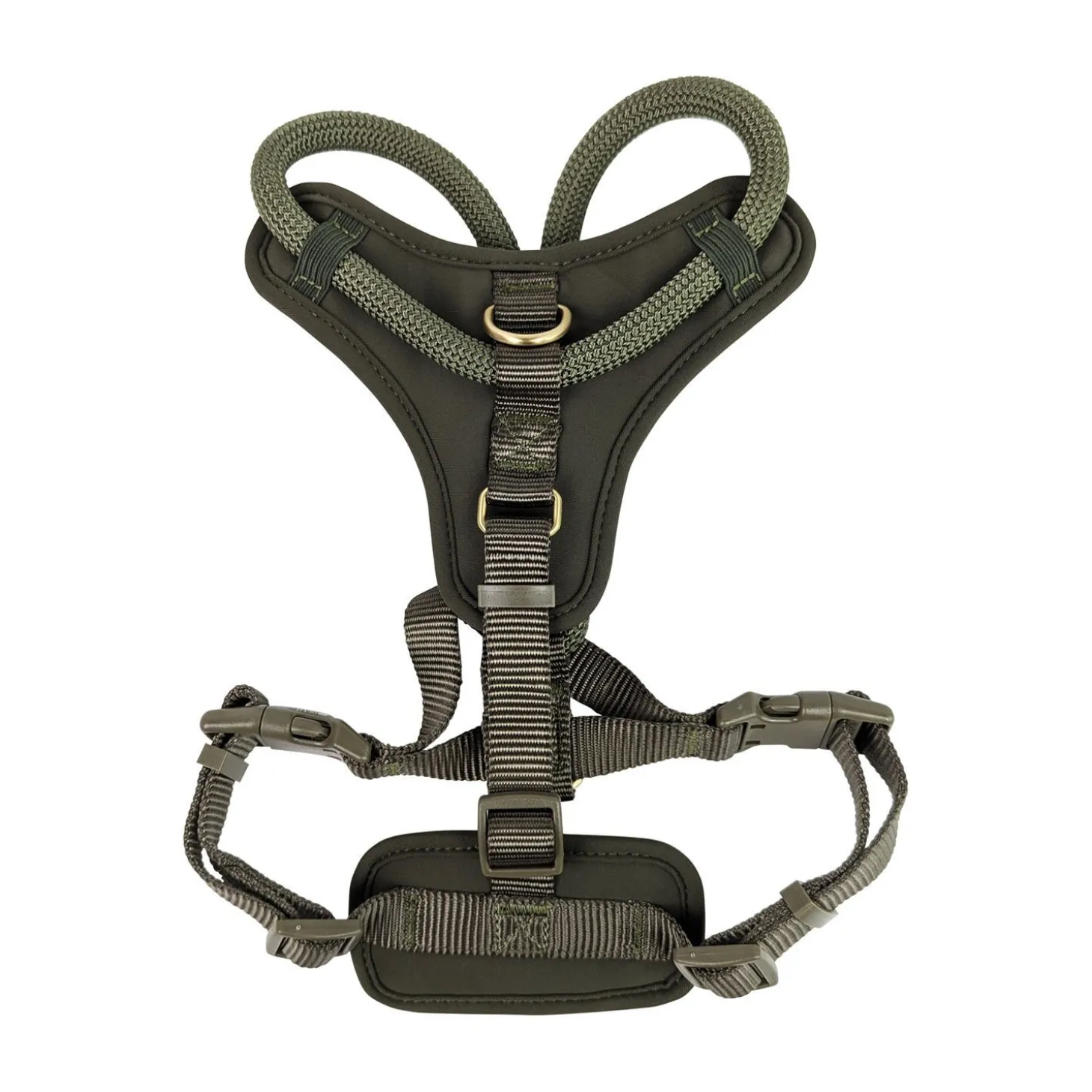 Luxury Rope Harness for Dogs, Olivine