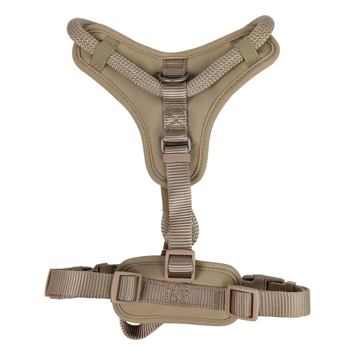 Luxury Rope Harness for Dogs, Sand