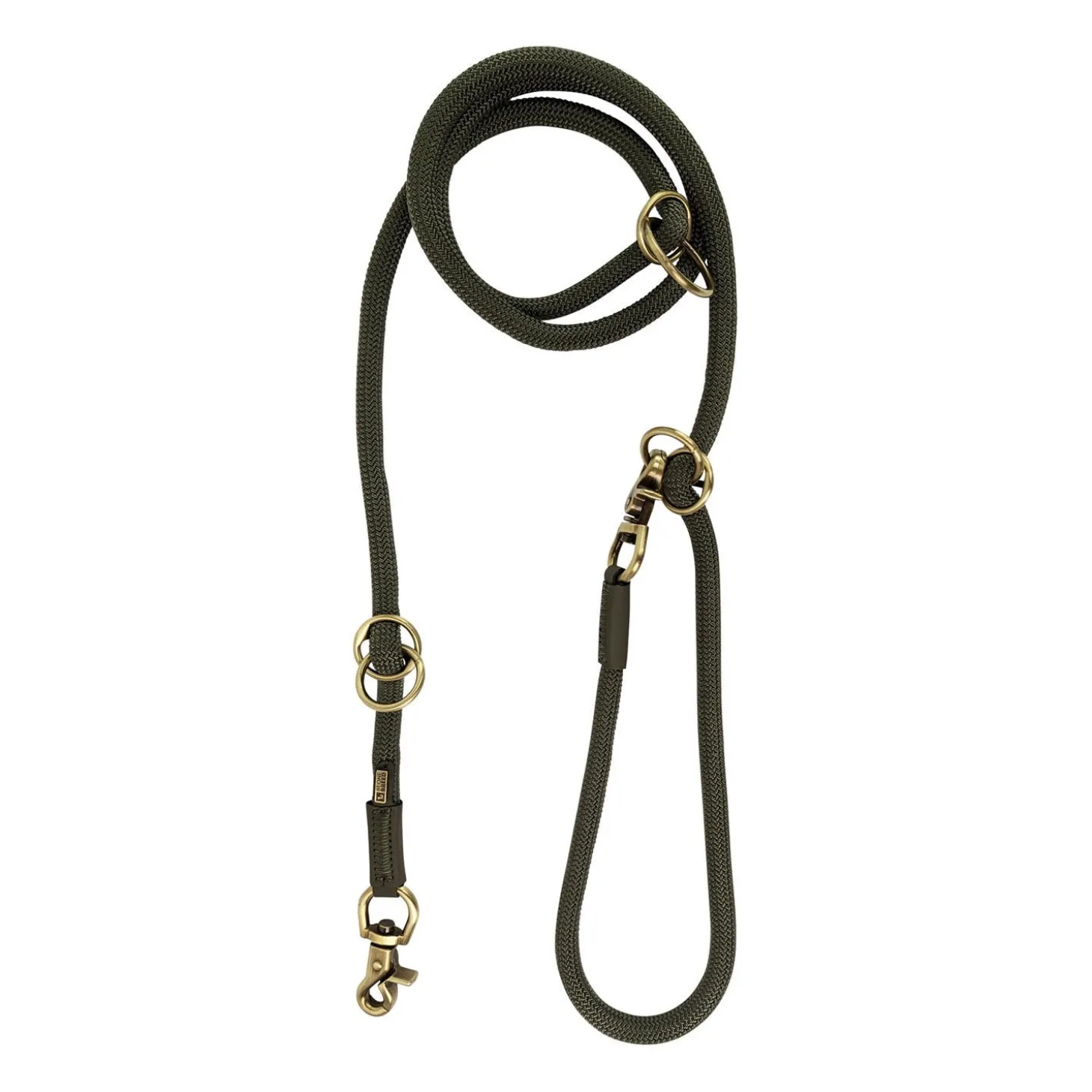 Luxury Rope Leash for Dogs, Olivine