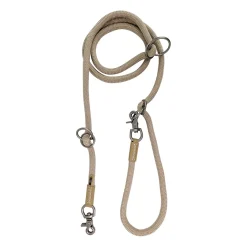 Luxury Rope Leash for Dogs, Sand
