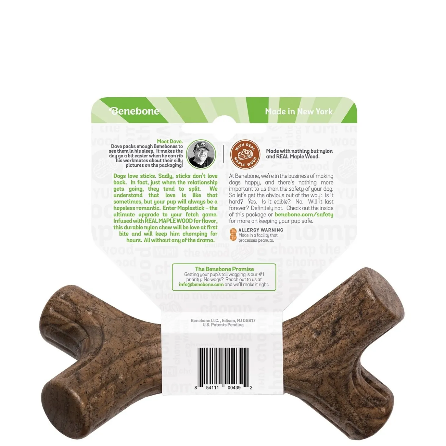 Maplestick Chew Toy, Small