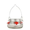 Mason Jar Hummingbird Feeder