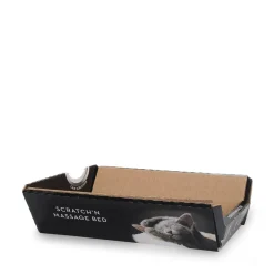 Massage bed and scratcher for cats
