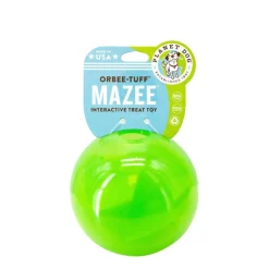 Mazee ball for dogs, green