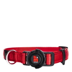 Memopet nylon collar for dogs, red