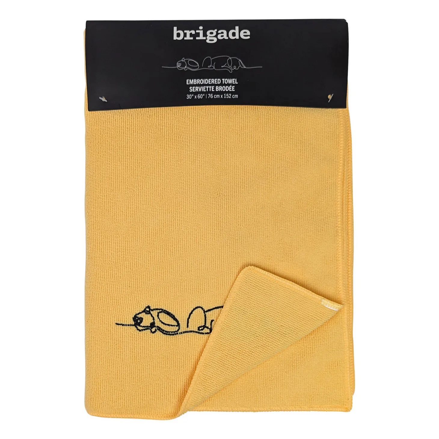 Microfiber Towel, Cornsilk