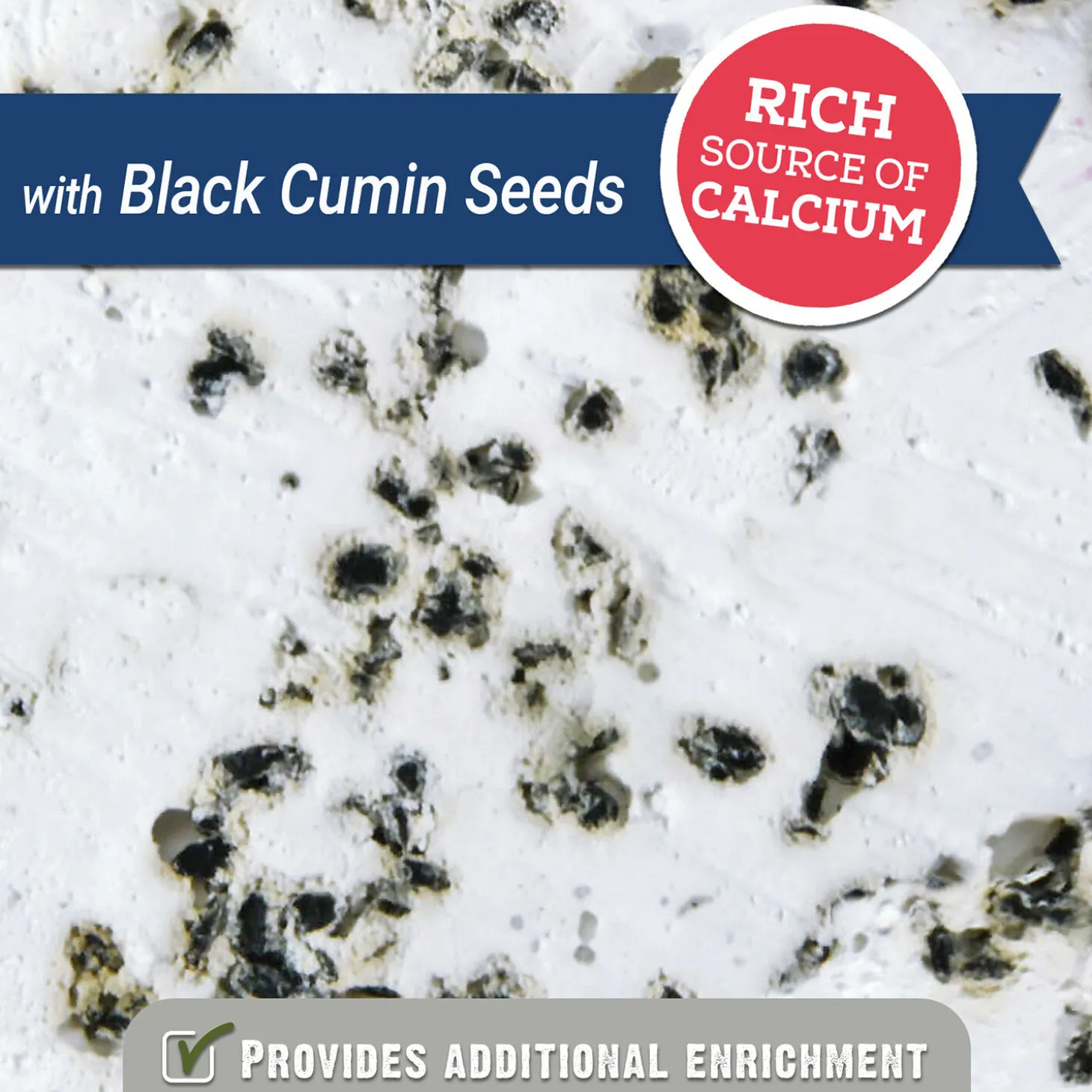Mineral Block with Black Cumin Seeds