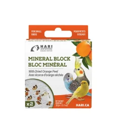 Mineral Block with Dried Orange Peel