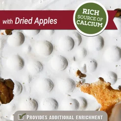 Mineral Block with Dried Apples
