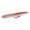 Mini Nylon Zigzag Leash for Dogs, Pink