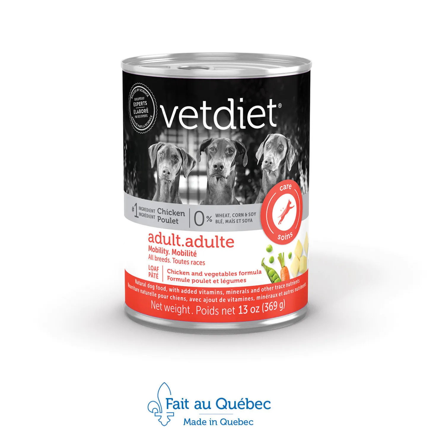 Mobility wet food for adult dog