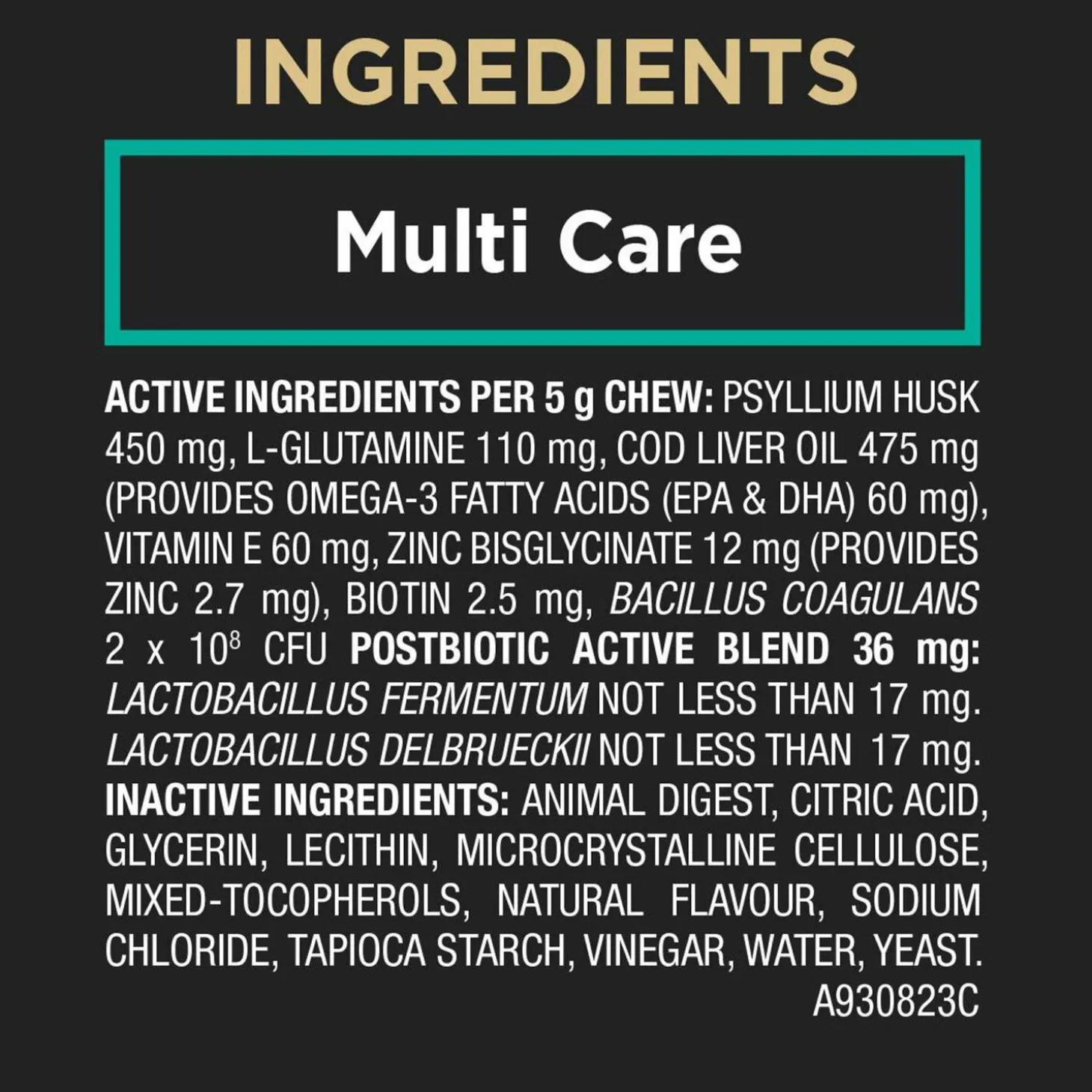 Multi Care Canine Supplements, 150 g