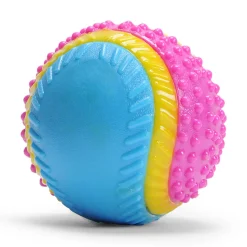 Multi-sensory colored ball for dogs