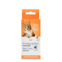 Nail caps for cats, clear