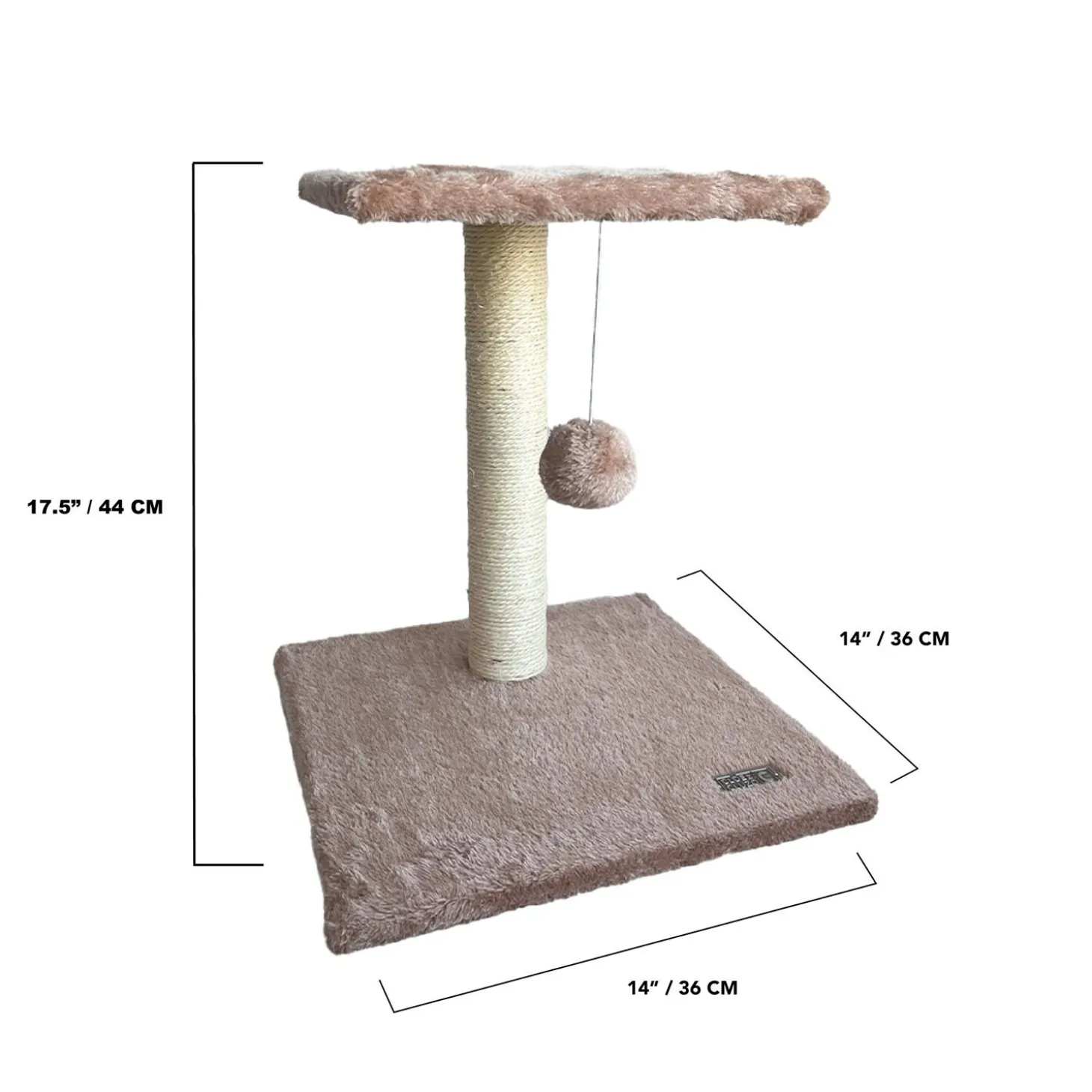 Nairobi Scratching Post with Play Rope