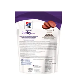 Natural jerky strips with real beef dog treats, 7.1 oz