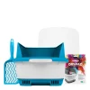 Odour proof litter box, blue starter kit