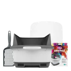 Odour Proof Litter Box, Grey Starter Kit