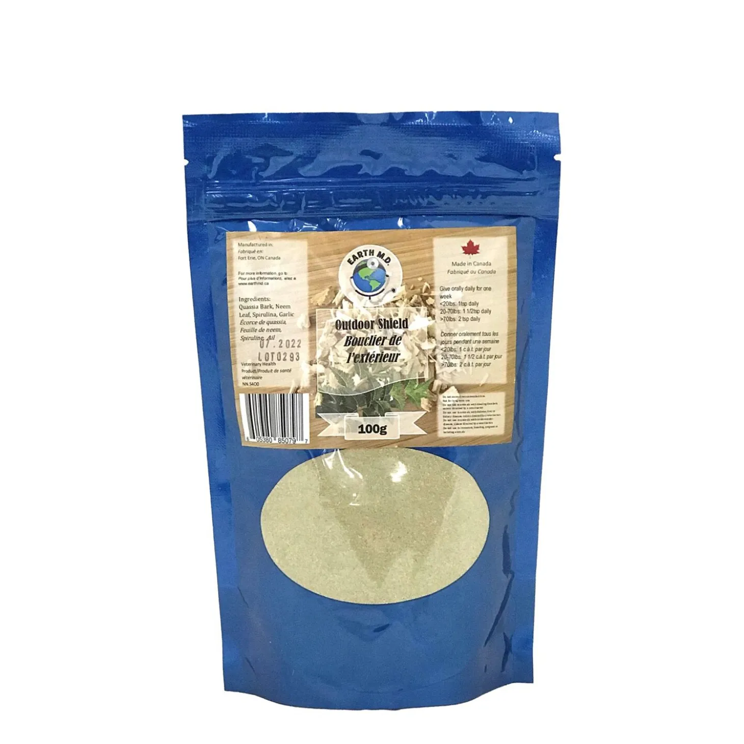 Outdoor Shield Natural Pet Supplement, 100 g