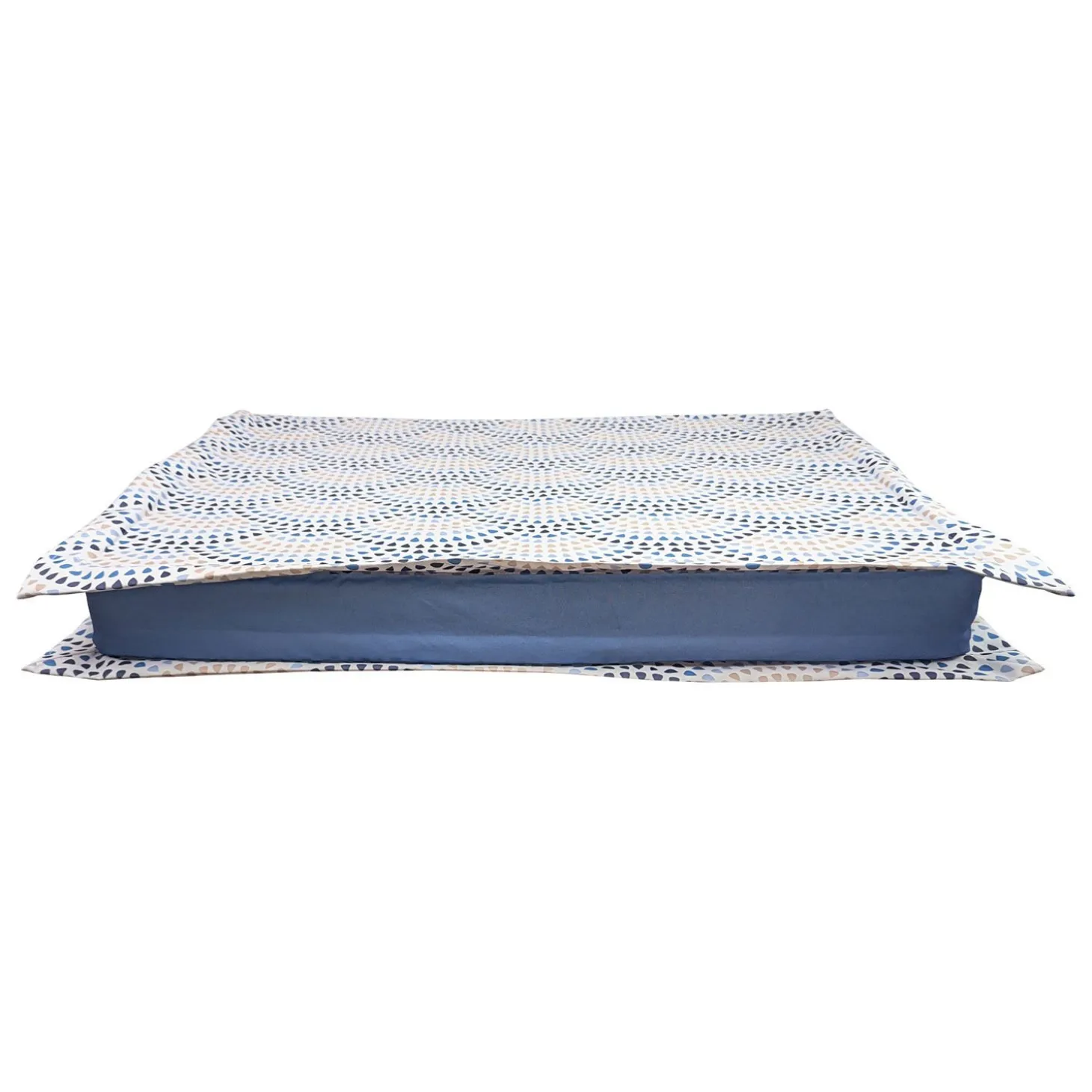 Outdoor Water Resistant Bed, Positano Tiles
