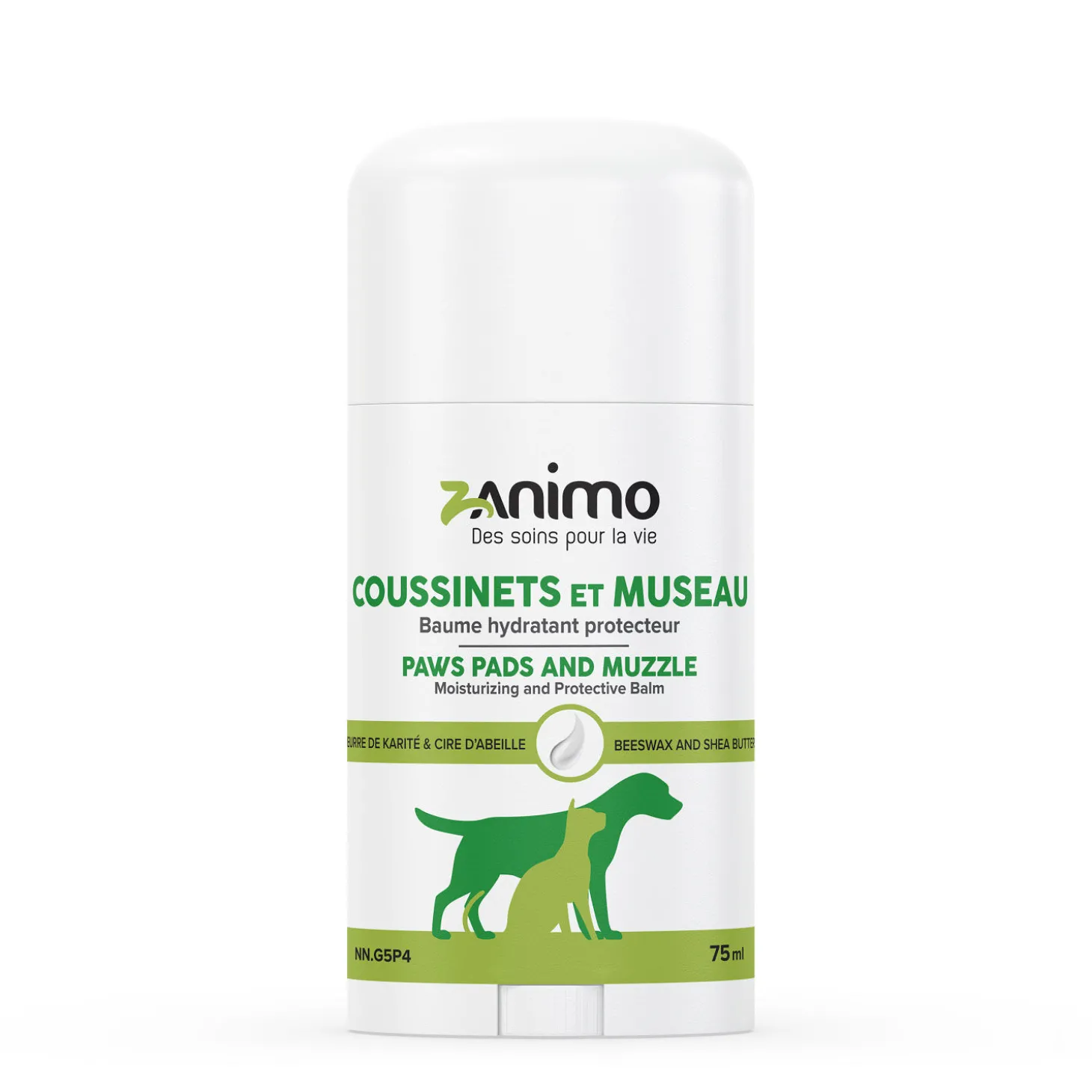 Paw Pads and Muzzle Moisturizing Protective Balm, 75 ml