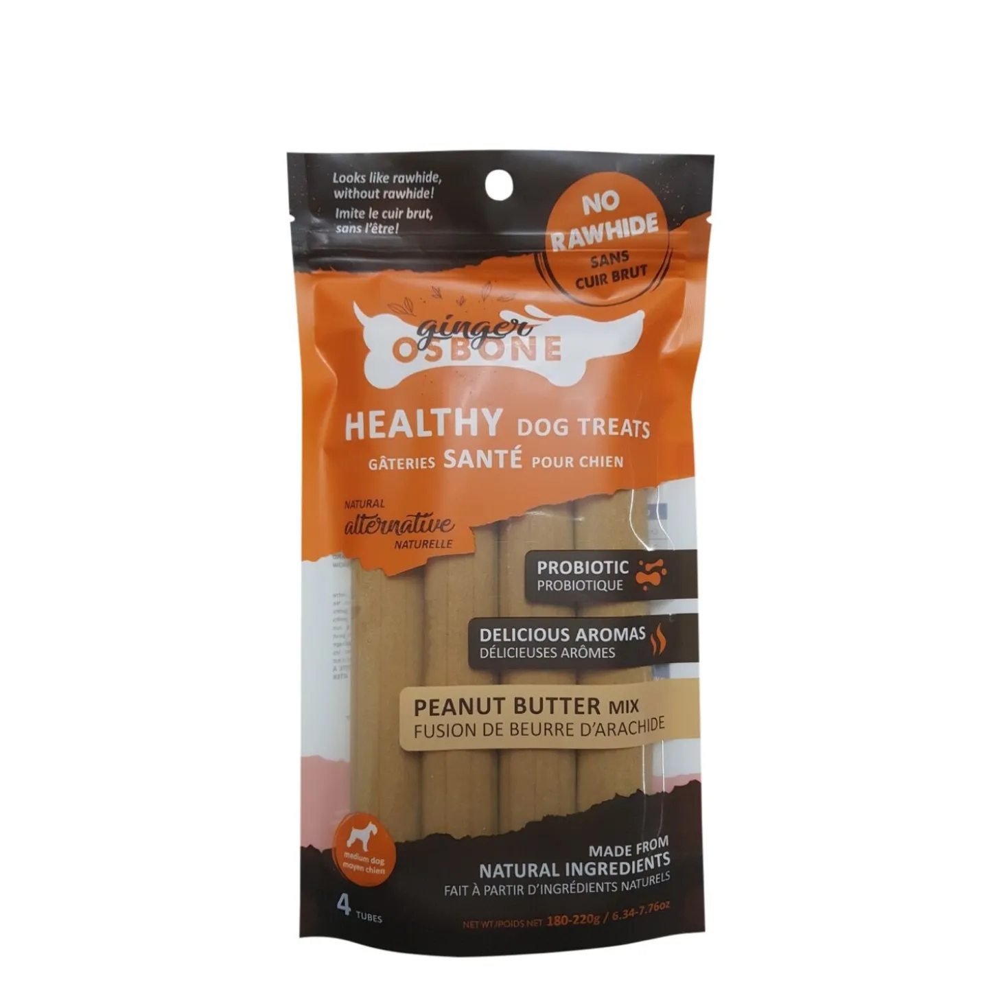 Peanut Butter Filled Bones for Dogs