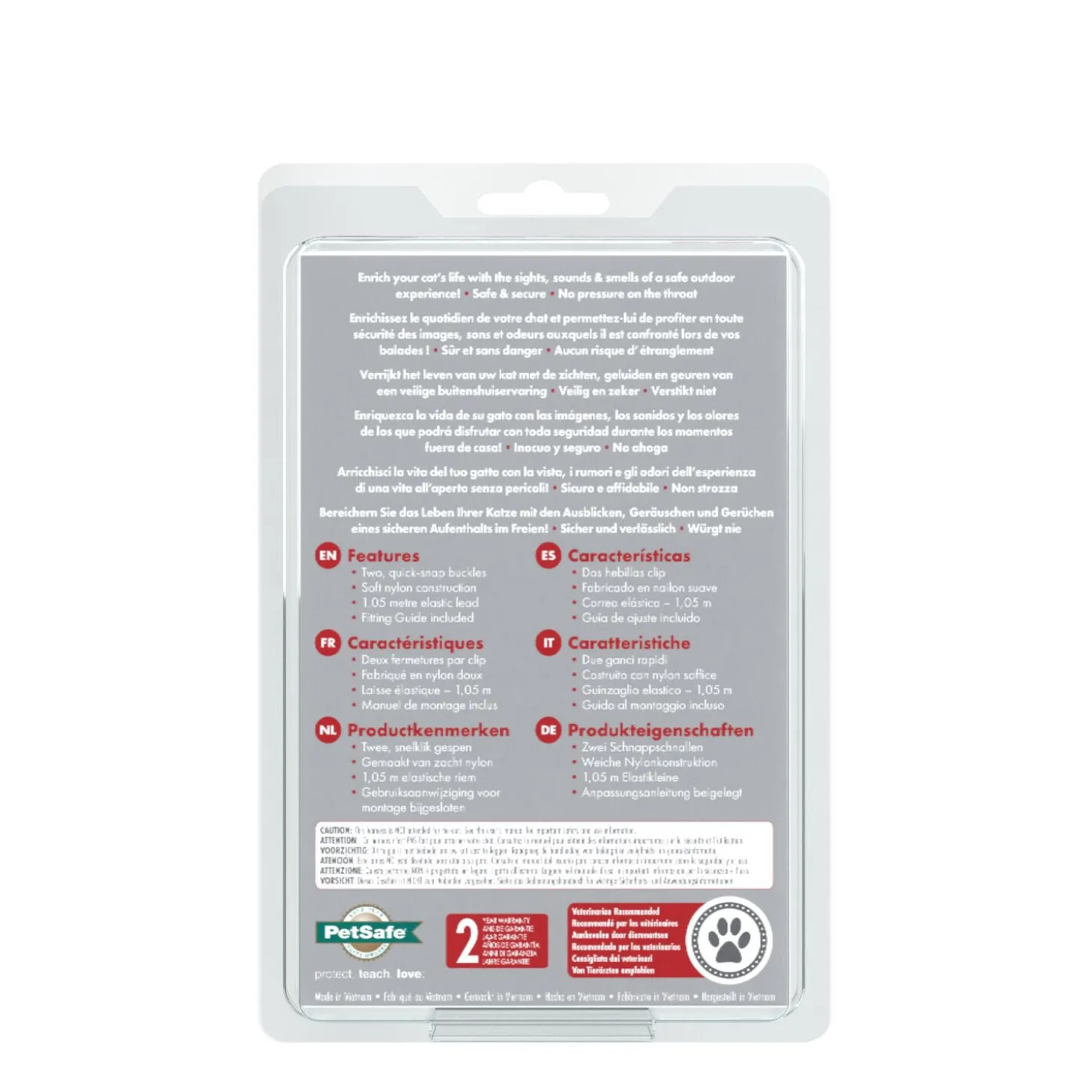 PetSafe Easy Walk Cat Harness Red, Large
