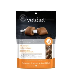 Pill covers for dogs, duck flavour