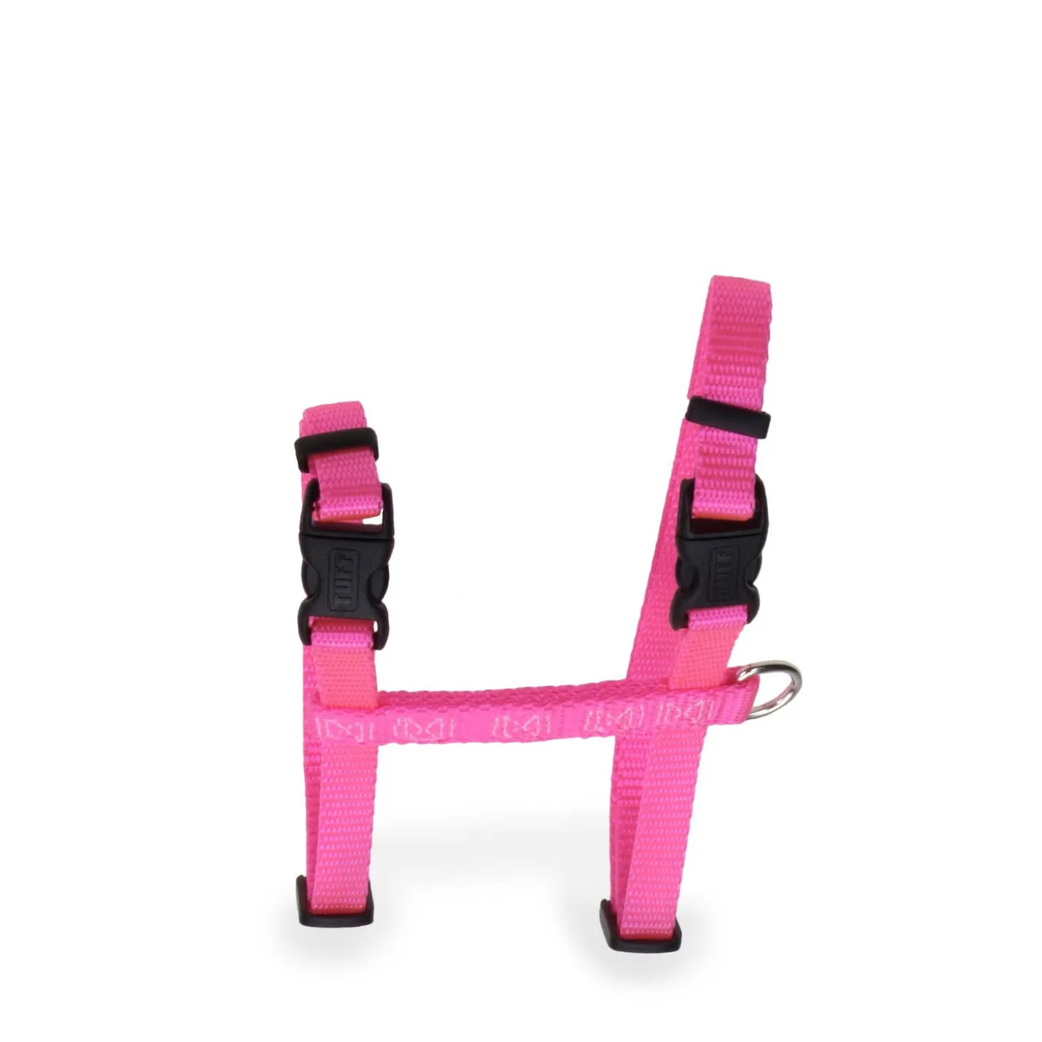 Pink adjustable cat harness