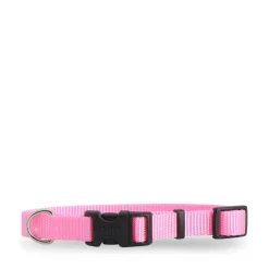 Pink nylon collar