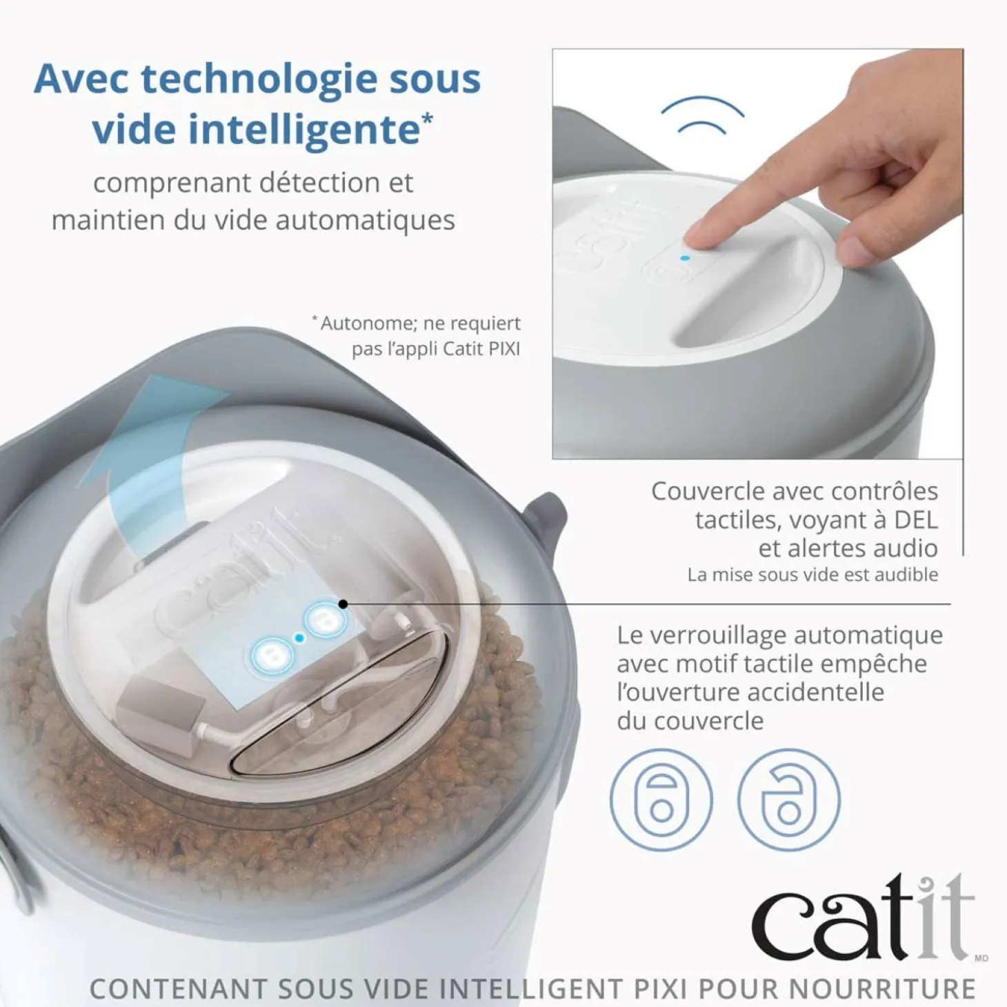 PIXI Smart Vacuum Food Container