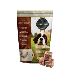 Plus raw food for dogs, chicken