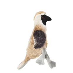 Plush bird toy for dogs