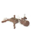 Plush moose with ropes