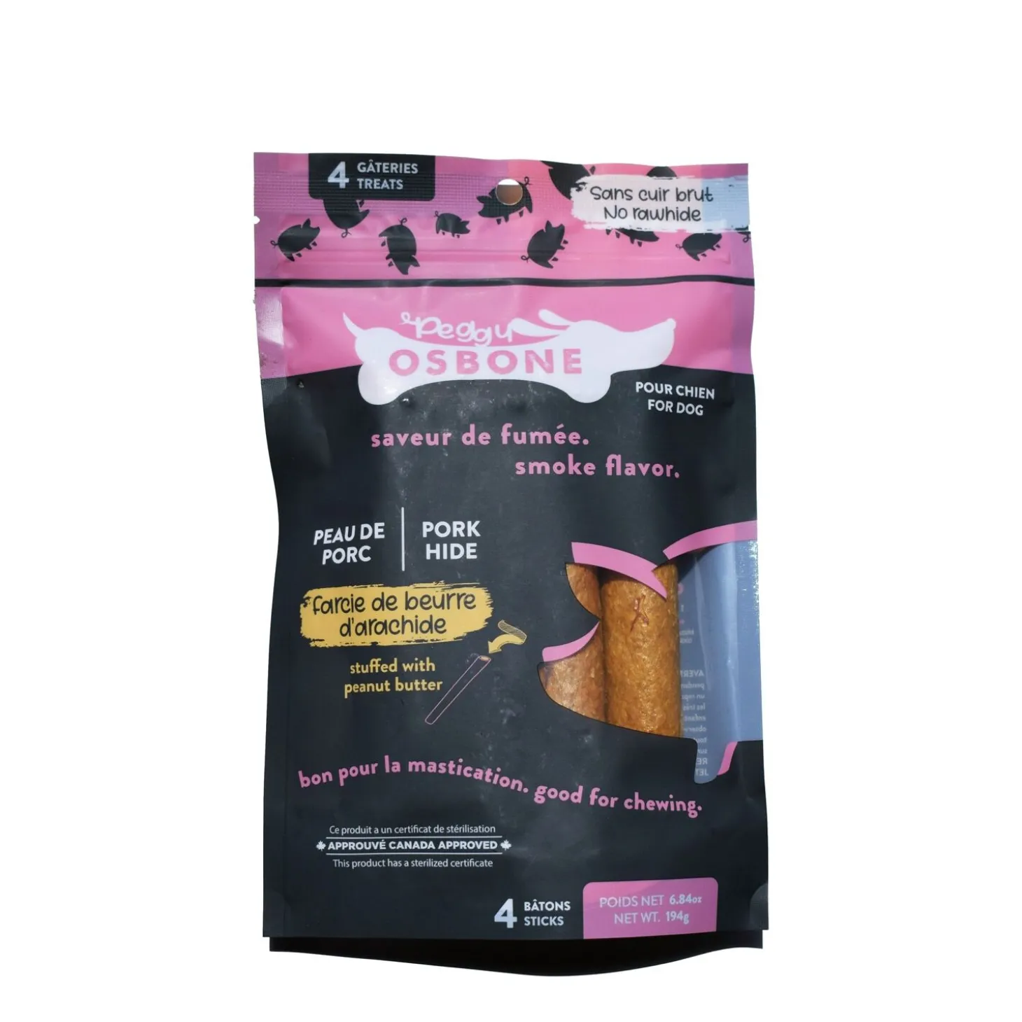 Pork Filled Rolls for Dogs