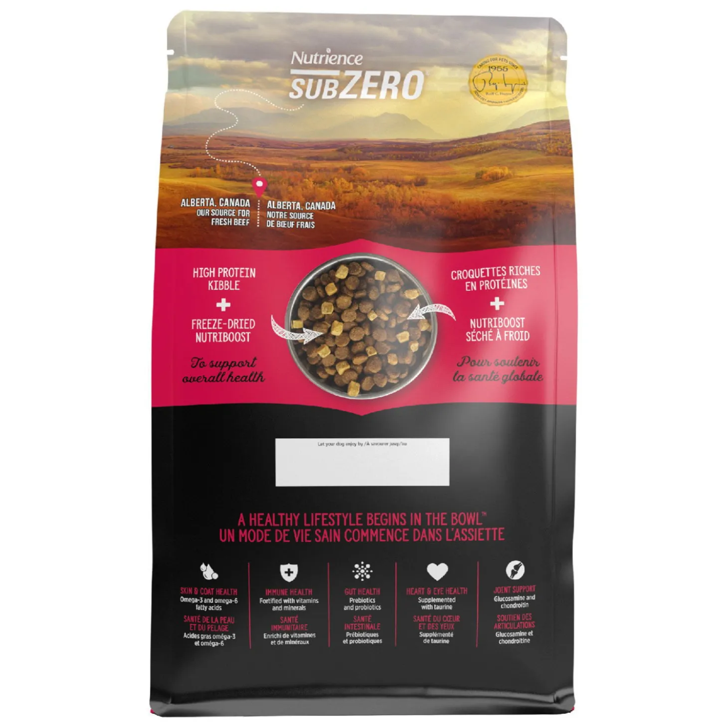 Prairie Red dry food for adult dogs