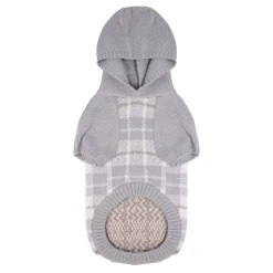 Raglan Hooded Sweater for Small Dogs