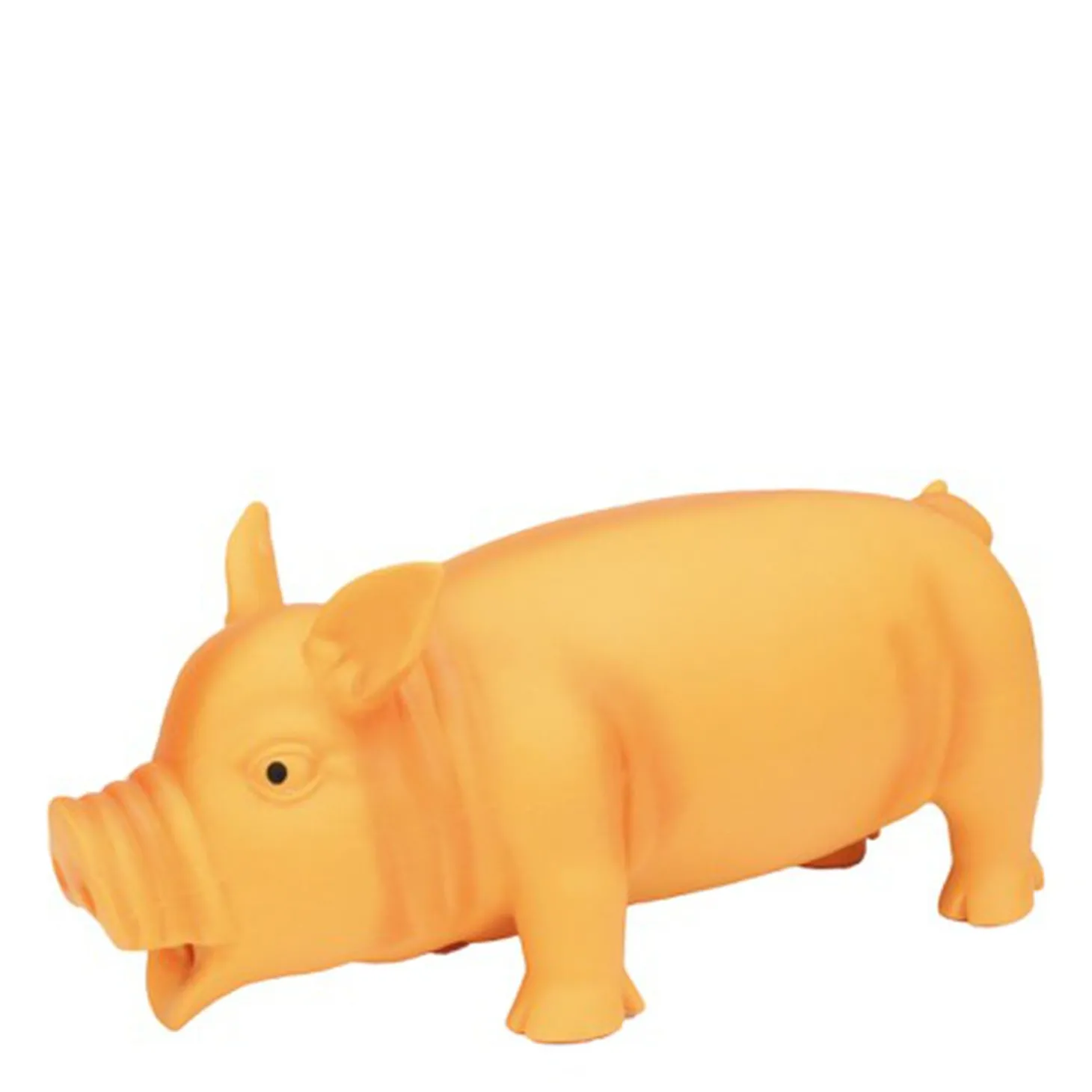 Rascals grunt dog toy, yello wpig